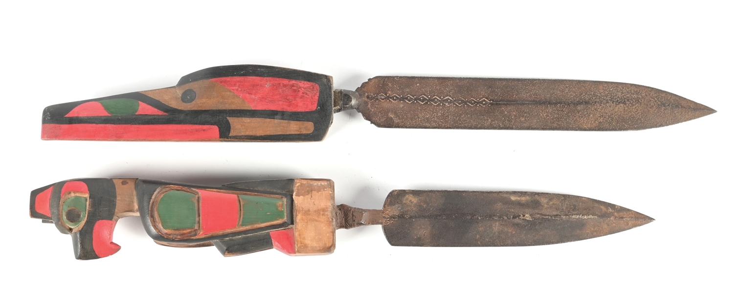 LOT OF 2: NORTHWEST COAST KNIVES