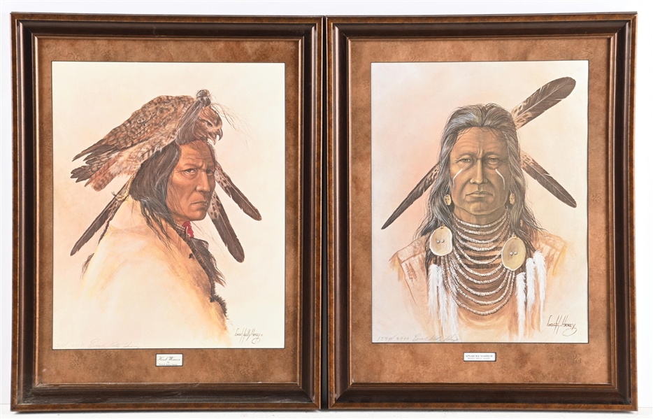LOT OF 2: ENOCH KELLY HANEY (1940-2022)