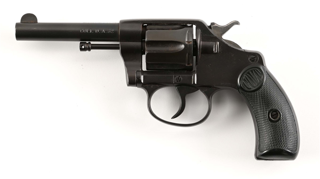 (A) COLT DA 32 DOUBLE ACTION REVOLVER.