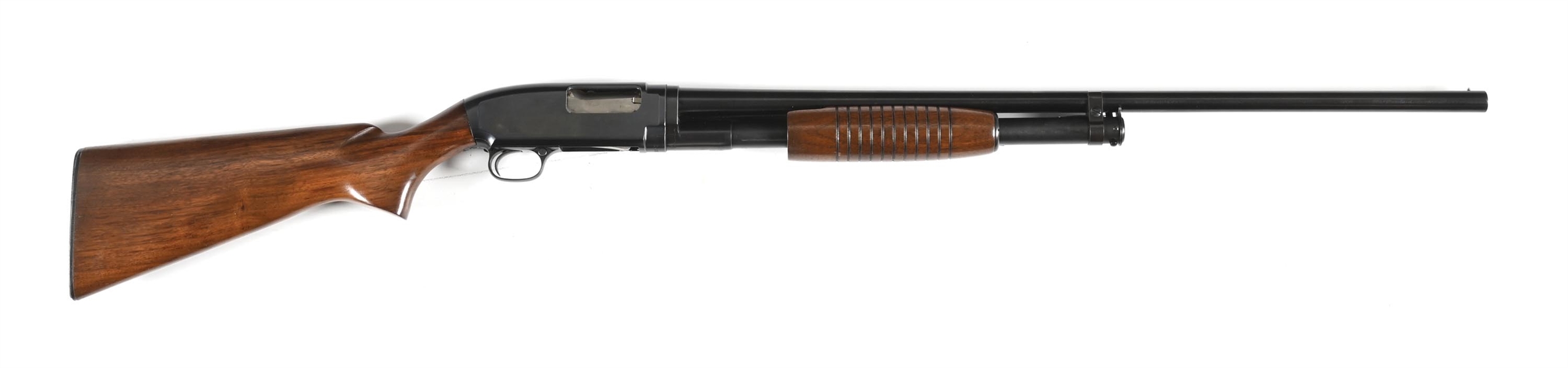 (C) FINE WINCHESTER MODEL 12 FIELD GRADE 16 GAUGE SLIDE ACTION SHOTGUN (1961)
