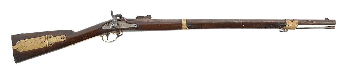 (A) HARPERS FERRY 1841 PERCUSSION RIFLE.