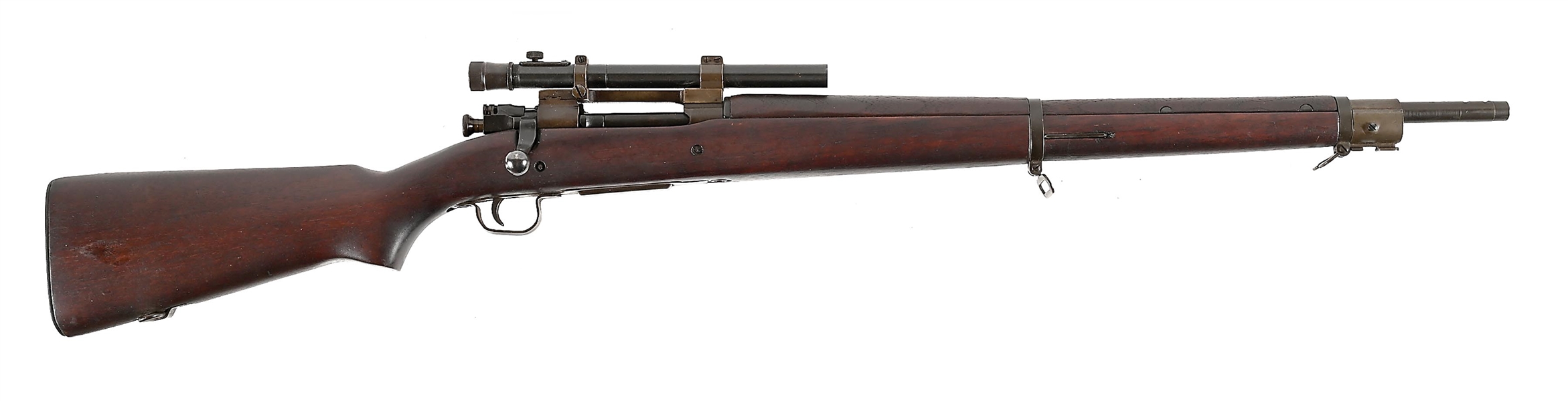 (C) HIGH CONDITION REMINGTON US MODEL 1903-A4 BOLT ACTION SNIPER RIFLE WITH WEAVER 330 SCOPE.