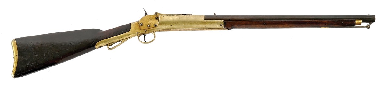 (A) RARE 2ND MODEL CONFEDERATE MORSE SINGLE SHOT CARBINE.
