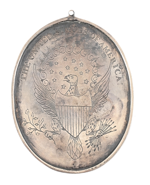 AFTER A GEORGE WASHINGTON PEACE MEDAL, DATED 1789.