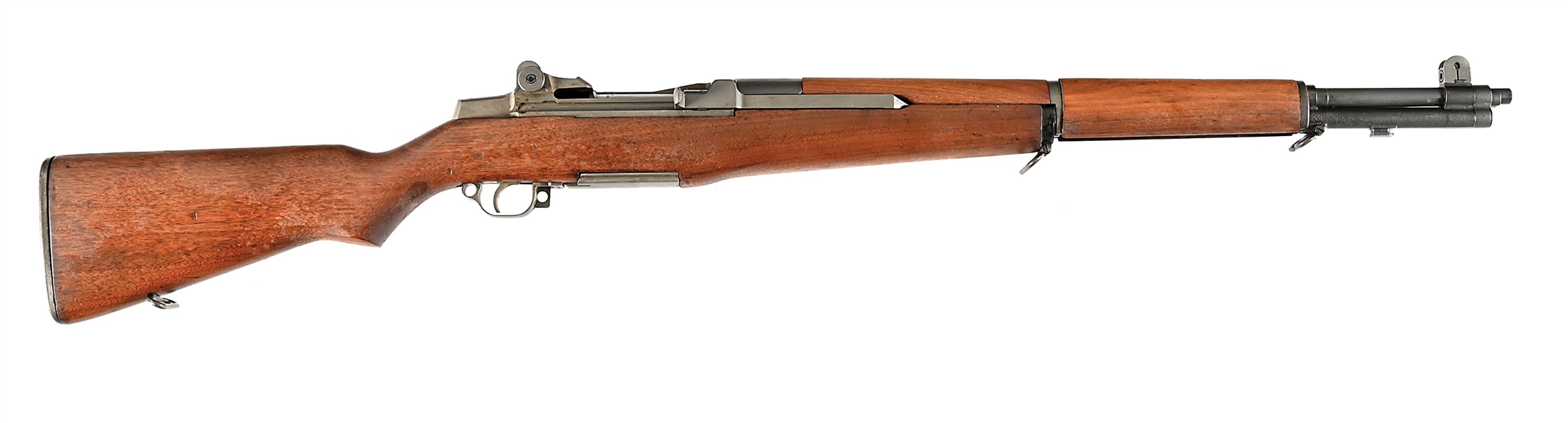 (C) DOCUMENTED SPRINGFIELD M1D GARAND SEMI-AUTOMATIC SNIPER RIFLE 