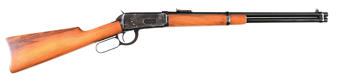 (C) SUPERB WINCHESTER MODEL 1894 LEVER ACTION SADDLE RING CARBINE