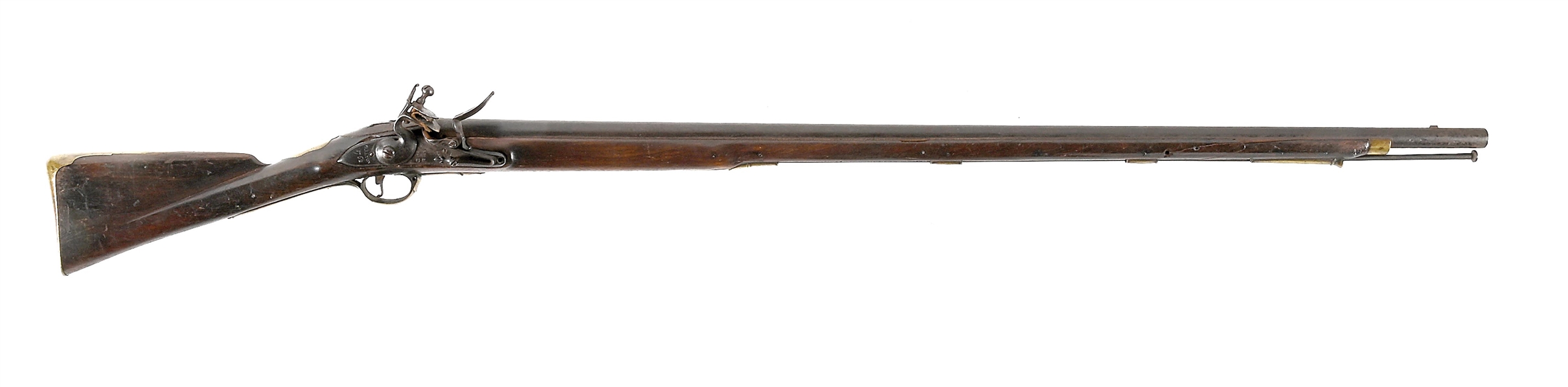 (A) WELL MARKED BRITISH LONG LAND PATTERN 1756 BROWN BESS MUSKET.