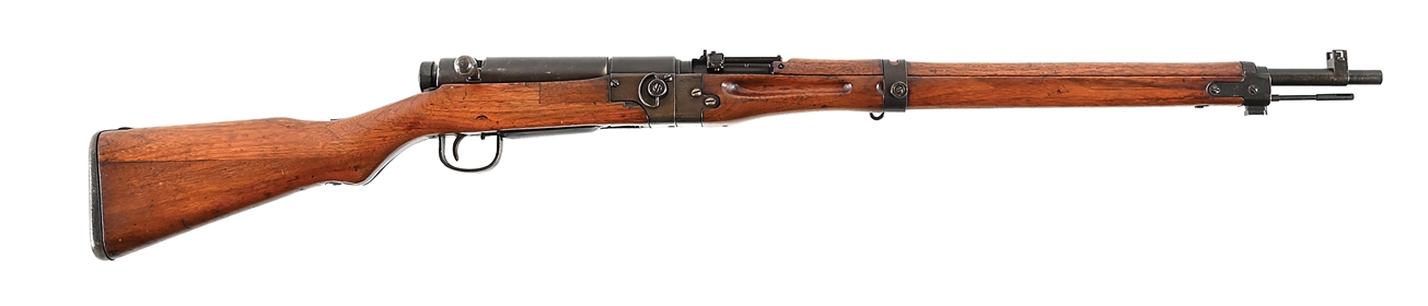 (C) NAGOYA TYPE 100 7.7X58MM ARISAKA PARATROOP BOLT ACTION RIFLE.