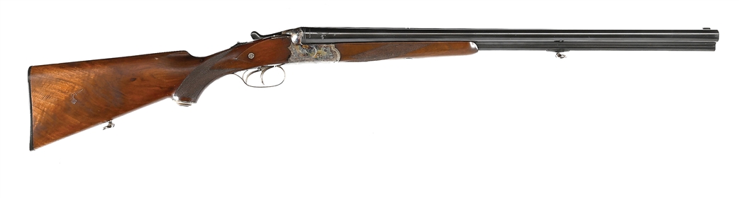 (C) J.P. SAUER LUFTWAFFE M30 DRILLING WITH 12 GAUGE BARRELS OVER A 9.3X74R RIFLE BARREL, WITH TRANSPORT CASE. 