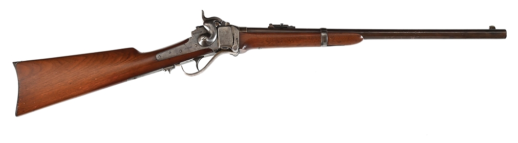 (A) MARTIALLY INSPECTED SHARPS NEW MODEL 1863 CONVERSION CARBINE.