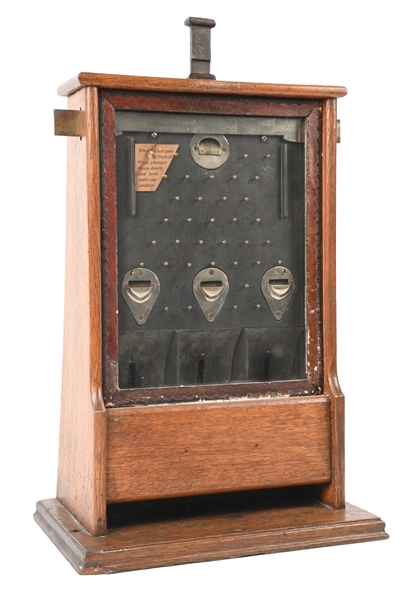 5¢ CLAWSON TRIPLE JACKPOT COIN DROP TRADE STIMULATOR