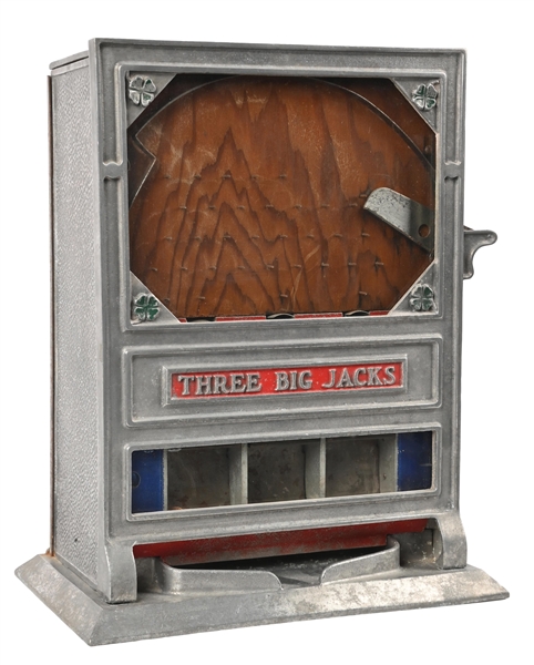 1¢ THREE BIG JACKS COUNTER POCKET TRADE STIMULATOR