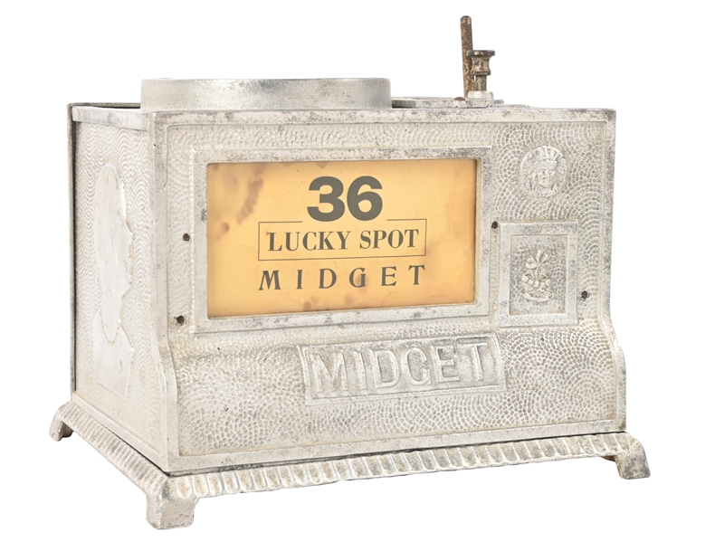 5¢ CHARLES FEY MIDGET DICE TRADE STIMULATOR