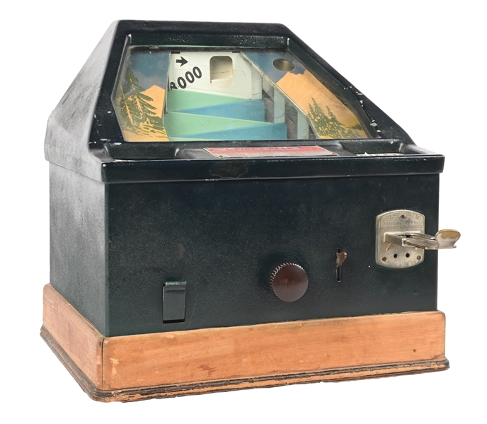 1¢ GROETCHEN "PIKES PEAK" ARCADE TRADE STIMULATOR