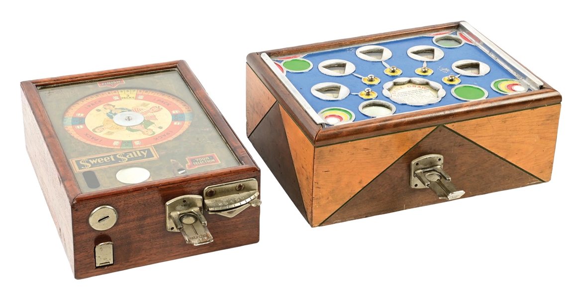 A PAIR OF TRADE STIMULATORS: SWEET SALLY & SKILL DRAW 