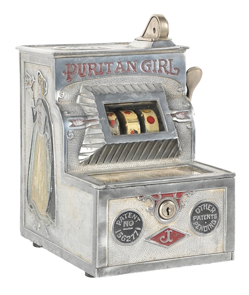5¢ O.D. JENNINGS & CO. PURITAN GIRL CIGAR TRADE STIMULATOR