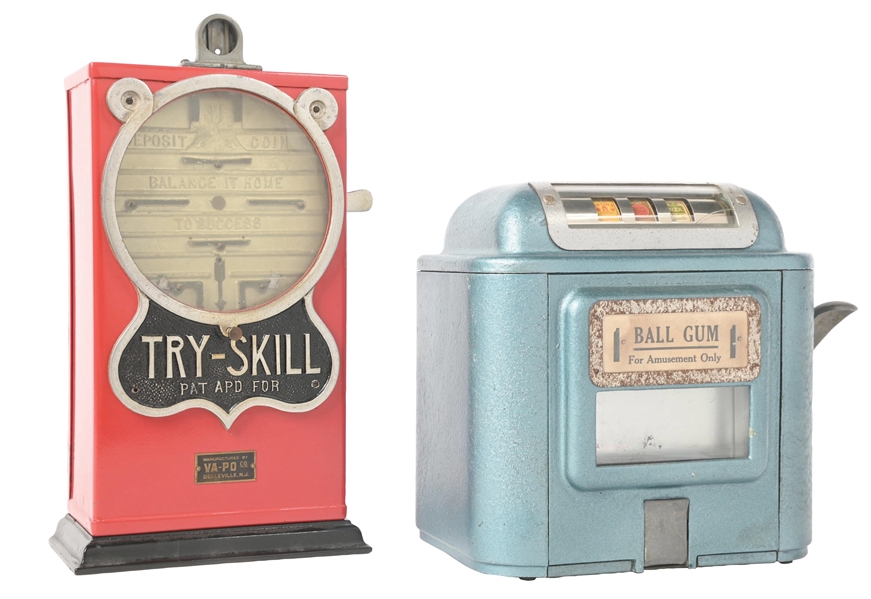 A PAIR OF TRADE STIMULATORS: VA-PO TRY-SKILL & GROETCHEN CIGARETTE