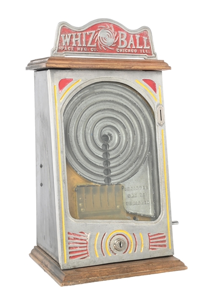 1¢ PACE MFG. CO. "WHIZ-BALL" SKILL GAME TRADE STIMULATOR