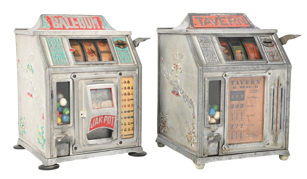 A PAIR OF TRADE STIMULATORS: GROETCHEN BALL GUM & TAVERN DANDY VENDOR 