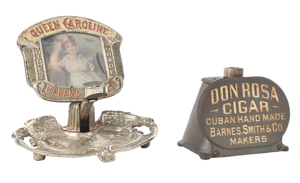 PAIR OF COUNTERTOP COMMERCIAL CIGAR CUTTERS