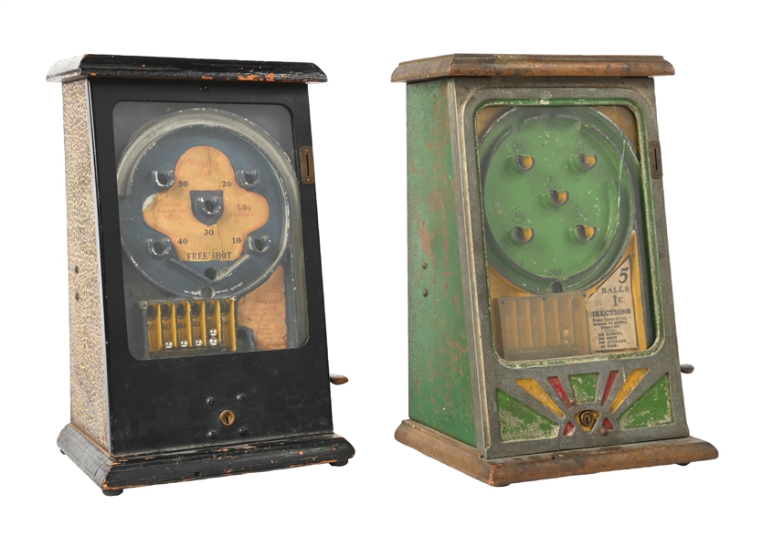 A PAIR OF TRADE STIMULATORS: FIELDS MFG. WHOOPEE BALL & PACE MFG. BASEBALL 