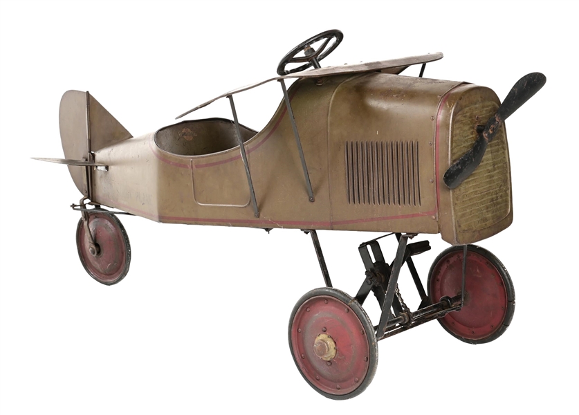 PHENOMENAL STEELCRAFT ARMY SCOUT PEDAL AIRPLANE