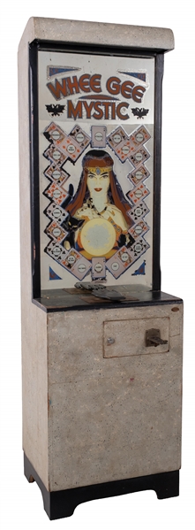 WHEE GEE MYSTIC FORTUNE TELLER ARCADE MACHINE