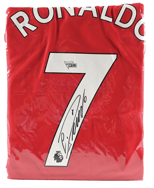 CRISTIANO RONALDO MANCHESTER UNITED FANATICS JERSEY W/ HOLOGRAM VERIFICATION
