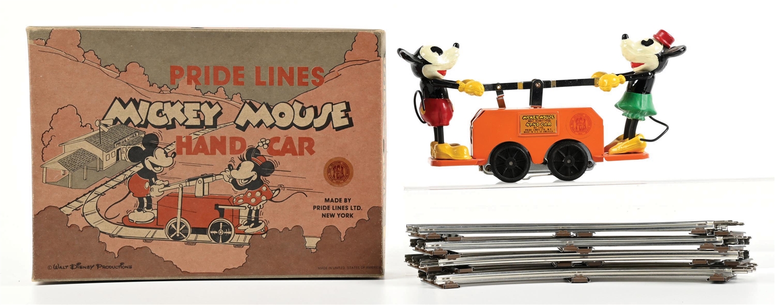 PRIDE LINE MICKEY MOUSE HAND CAR