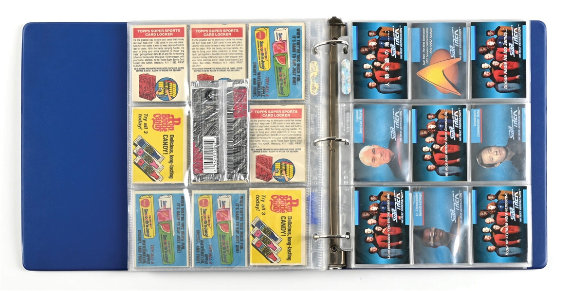 1979 ALIEN & 1992 STAR TREK TRADING CARDS 