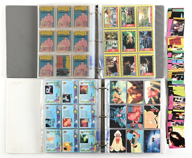 LARGE LOT OF VARIOUS POP CULTURE TRADING CARDS 