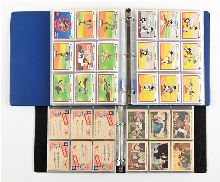 1959 THREE STOOGES TRADING CARDS & LOONEY TUNES 1990 TRADING CARDS
