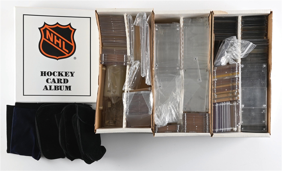 LARGE LOT OF TRADING CARD COLLECTOR SUPPLIES