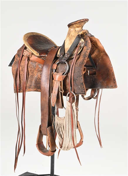 MGM BROWN MEXICAN LEATHER SADDLE