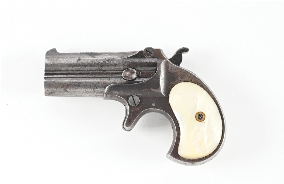 (A) REMINGTON MODEL 95 TYPE II NO. 3 DERRINGER PISTOL WITH CASE