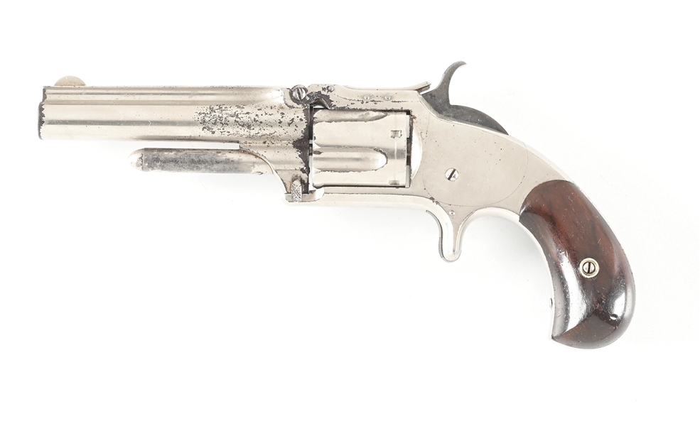 (A) SMITH & WESSON MODEL 1 -1/2 SECOND ISSUE CASED