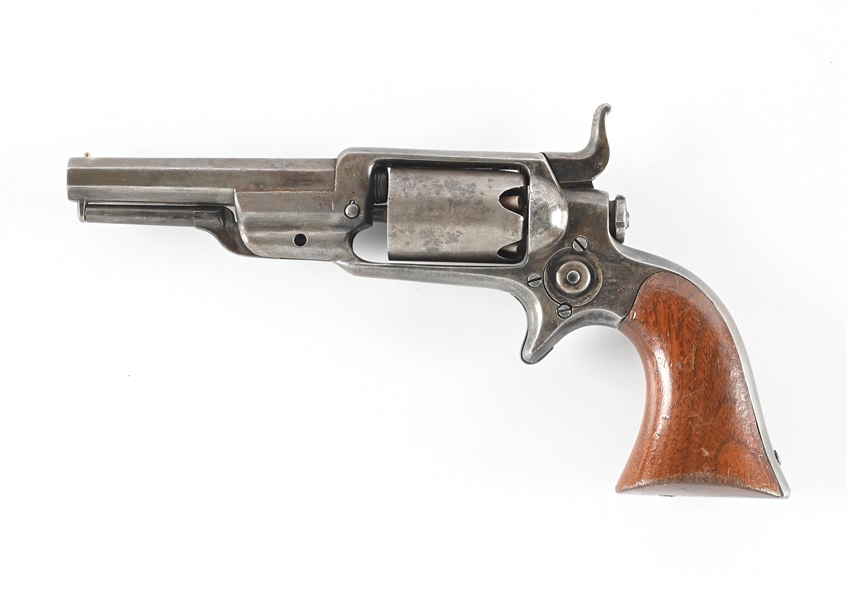 (A) COLT MODEL 1855 ROOT NO 2 SIDE HAMMER PERCUSSION REVOLVER.
