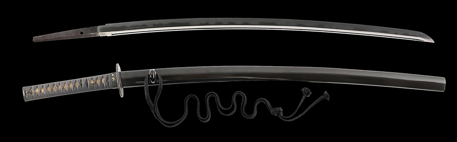 IZUMI NO KAMI FUJIWARA NOBUIE KATANA WITH MOUNTS AND NBTHK PAPERS