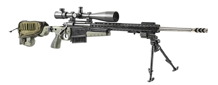 (M) REMINGTON MODEL 700 BOLT ACTION RIFLE WITH ACCURACY INTERNATIONAL CHASSIS.