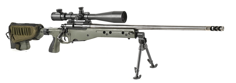 (M) REMINGTON MODEL 700 BOLT ACTION RIFLE WITH ACCURACY INTERNATIONAL CHASSIS