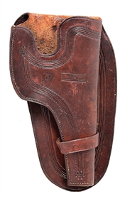 RARE AL FURSTNOW HOLSTER FOR A C96 MAUSER BROOMHANDLE PISTOL.