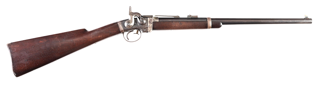 (A) MASSACHUSETTS ARMS CO. SMITH PERCUSSION CARBINE.