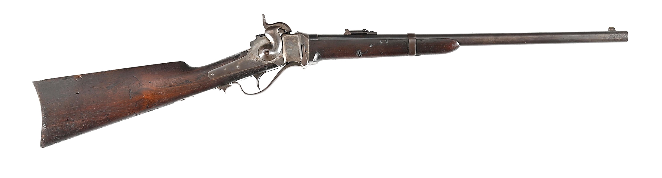 (A) VERY FINE US CIVIL WAR SHARPS 1863 NEW MODEL PERCUSSION CARBINE.
