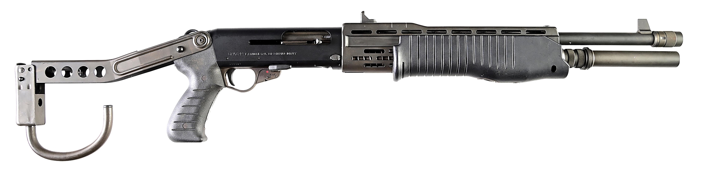 (M) DESIRABLE FRANCHI SPAS-12 DUAL ACTION SHOTGUN.