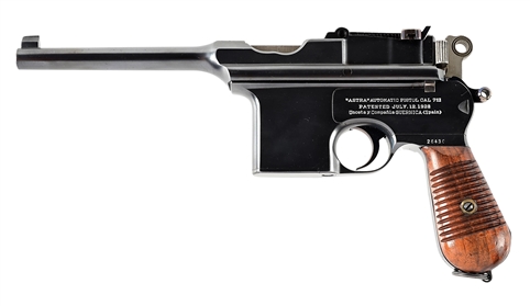 (C) OUTSTANDING ASTRA 900 .30 MAUSER SEMI-AUTOMATIC PISTOL