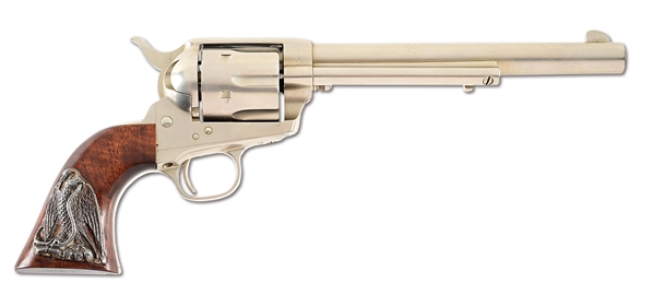 (A) COLT SINGLE ACTION ARMY .45 LC REVOLVER.