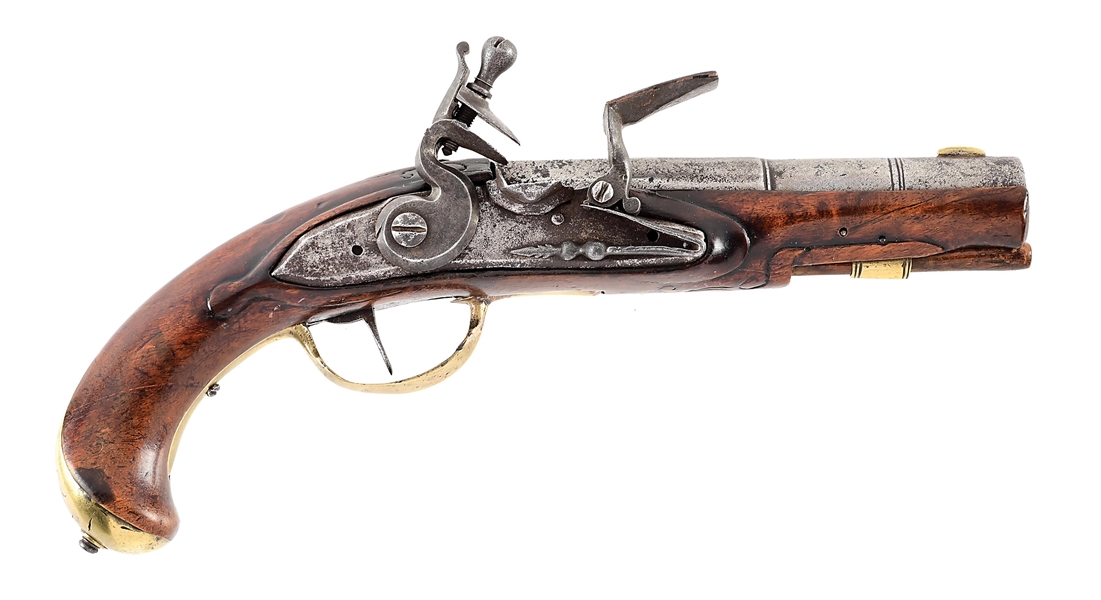 (A) LEHIGH COUNTY FLINTLOCK KENTUCY PISTOL. 
