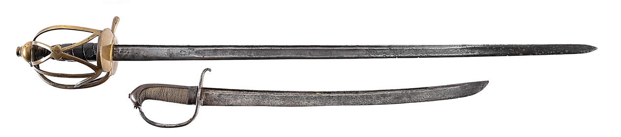 LOT OF 2: EUROPEAN SWORDS.