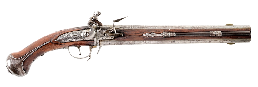 (A) EARLY 18TH CENTURY DUTCH FLINTLOCK WENDER.