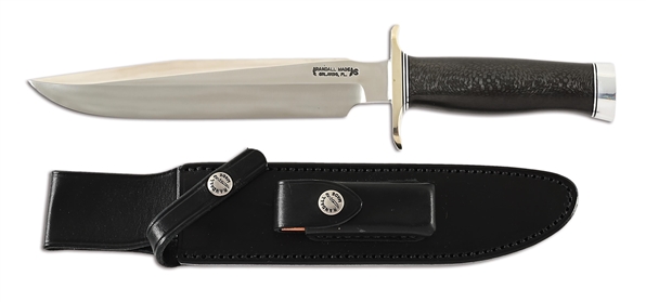 EXCEEDINGLY RARE RANDALL MODEL 1-8 ALL PURPOSE FIGHTER WITH CARBON FIBER SCALES.